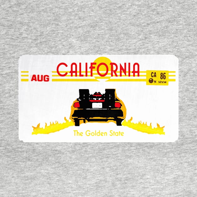 California future license plate by Producer